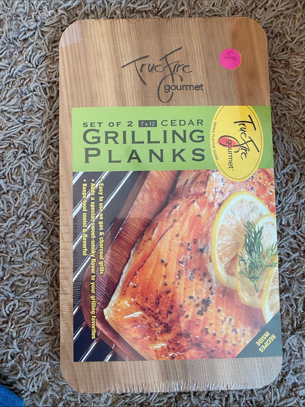 Cedar Grilling Planks Set of 2 - Natural Wood
